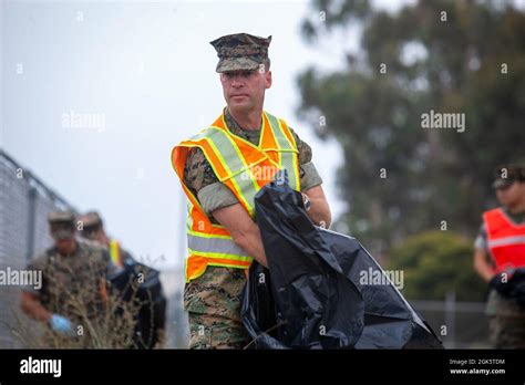 U S Marine Corps Col Thomas M Bedell The Commanding Officer Of