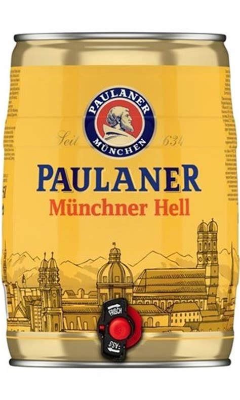 Paulaner Munchner Hell 5l Keg Keg N Cork Liquor Company Ltd