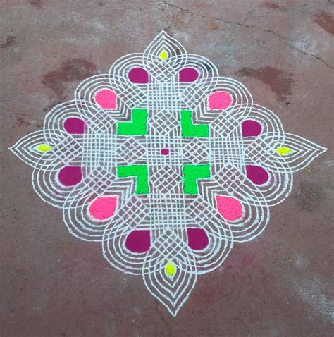 Design Kolam With Dots Kolams Of India