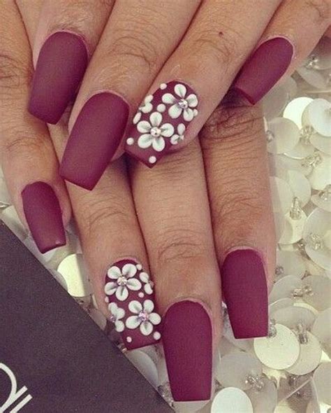 Pretty Matte Nail Designs Styletic