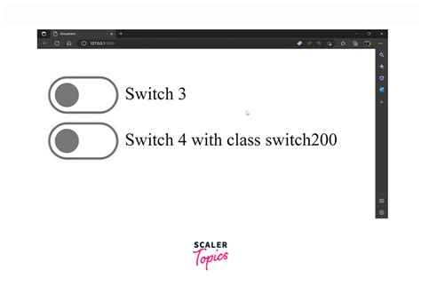 How To Create HTML Toggle Switch Scaler Topics 30084 Hot Sex Picture