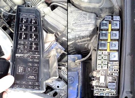 Fuse Box Diagram Mazda Tribute Mercury Mariner And Relay With