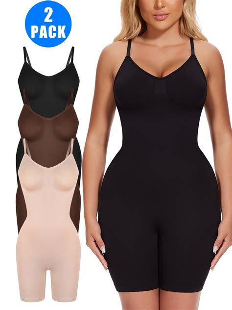 Miss Moly 3 Pack Womens Control Slip Shapers Full Body Shapewear