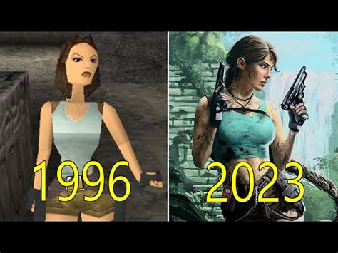 Tomb Raider 2018 Game - Comparison of Lara Croft in-game models since ...