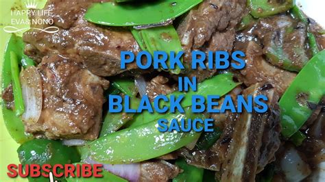 Lutong Pinoy Pork Ribs In Black Beans Saucepanlasang Pinoy How To Cook Pork Ribs Black