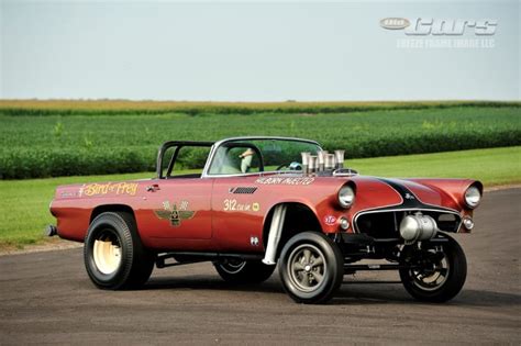 Car Of The Week 1955 Ford Thunderbird Gasser Old Cars Weekly