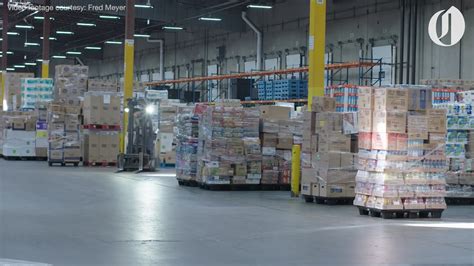 Inside Fred Meyers Distribution Center Amid Coronavirus Shopping