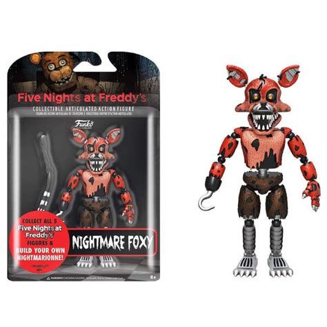 Funko Articulated Five Nights At Freddys Nightmare Foxy Action