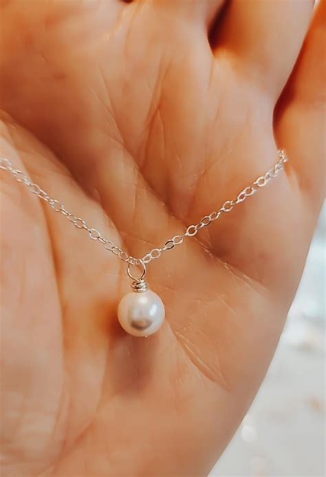 Luxe South Sea Shell Pearl Necklace Choose Your Metal Jewelz By Angie