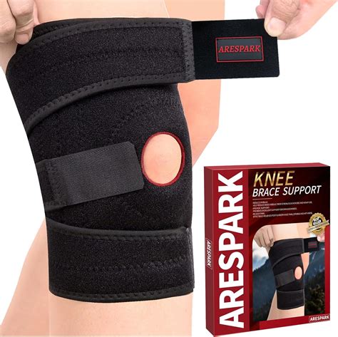 Knee Brace Arespark Compression Knee Support With Side Stabilizers