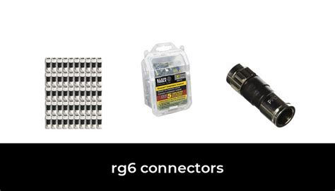 20 Best rg6 connectors 2022 - After 206 hours of research and testing.