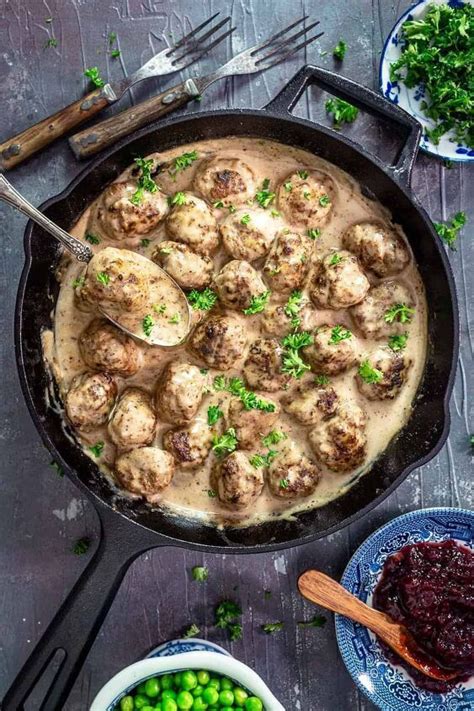 Svenska Köttbullar Authentic Swedish Meatballs Recipe Swedish