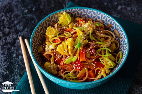 Noodles Con Verdure Saltate Sapori Creativi