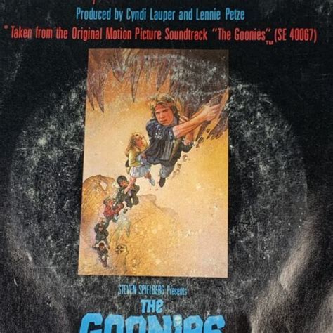 1980s Cyndi Lauper The Goonies 'R' Good Enough/WHAT A THRILL 04918 ...