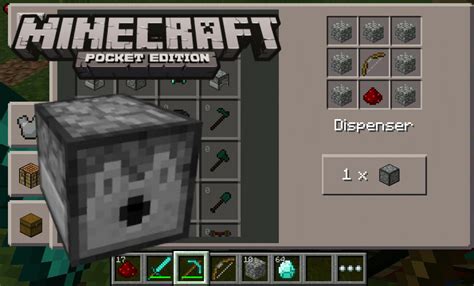 Dispenser Mod Minecraft PE V0 12 1 YouTube