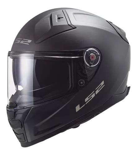 Casco Para Moto Ls Ff Vector Ii Solid Nero Mate