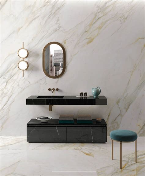 Marmi Di Impronta Calacatta Oro Porcelain Stoneware Wall Floor Tiles