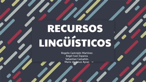 Recursos Linguisticos