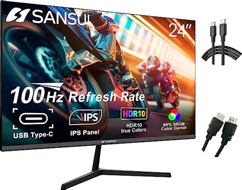 Sansui Monitor Inch Hz Ips Usb Type C P Computer Monitor