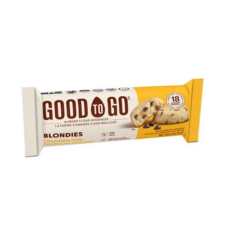 Good To Go Blondies Chocolate Chip Quality Foods