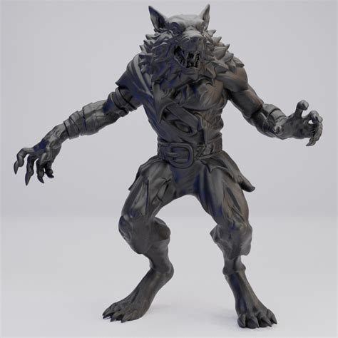 Hot Goblin 狼男 ミニチュア ホットゴブリン TRPG 怪物