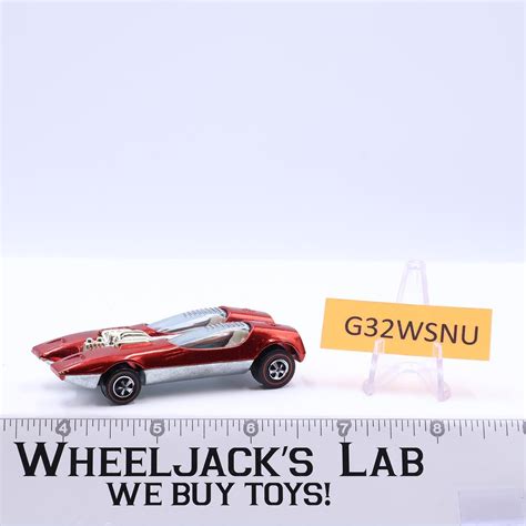 Splittin Image Red Spectraflame Redline Hot Wheels Mattel Vintage NICE Wheeljack S Lab