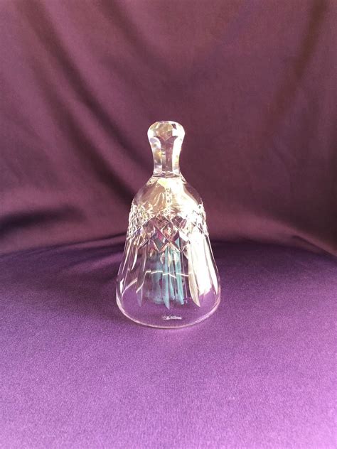 Vintage Glass Bell Waterford Crystal | Etsy 