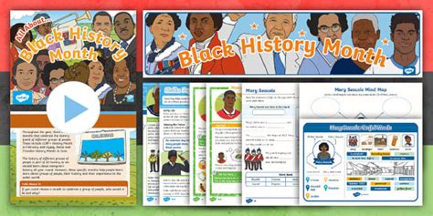 Ks Black History Month Resource Pack Nauczyciel Wykona