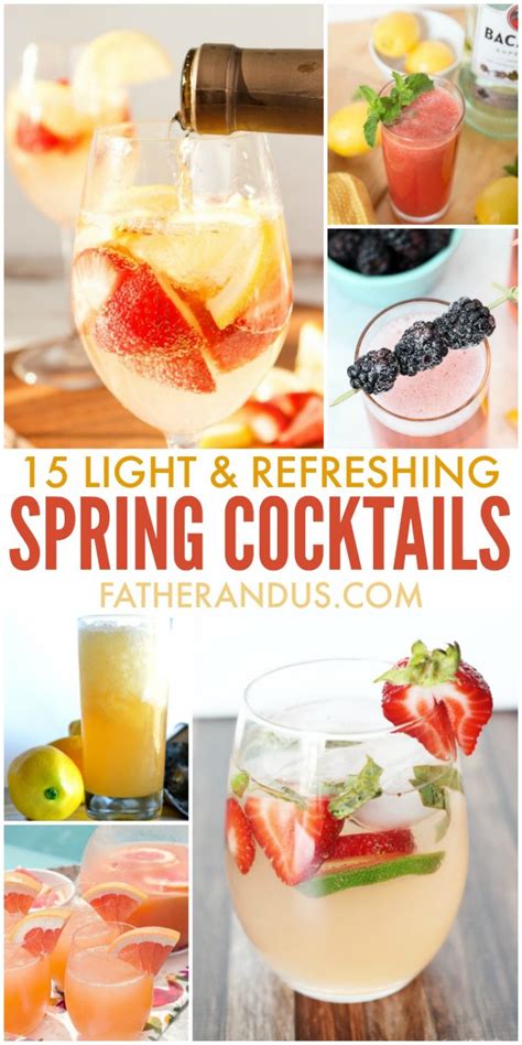 15 Refreshing Cocktails For Spring Father And Us