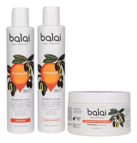 Kit Completo Para Cabelos Ressecados E Frizz Balai Parcelamento