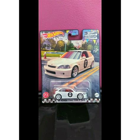 Jual Hot Wheels Honda Civic Type R Ek Premium Shopee Indonesia