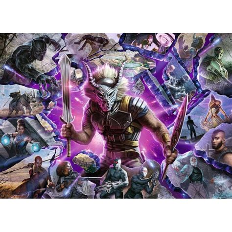 Puzzle Marvel Villains 1000 Teile Killmonger Kubekings De