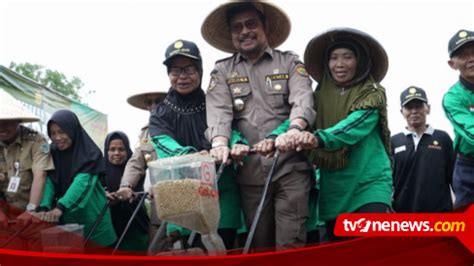 Kejar Target Swasembada Mentan Syl Sebut Gunungkidul Bisa Dukung