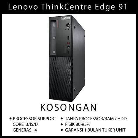 Jual Pc Komputer Core I I I Gen Kosongan Lenovo Thinkcentre Edge