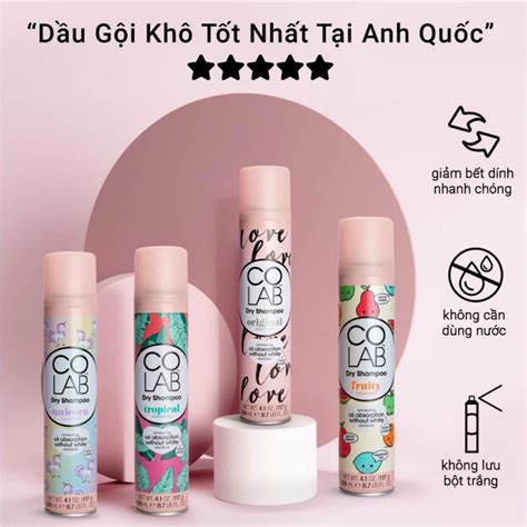 Dầu Gội Khô COLAB 200ml Shop Nhà Bối