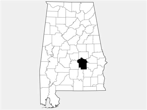 Montgomery County, AL - Geographic Facts & Maps - MapSof.net