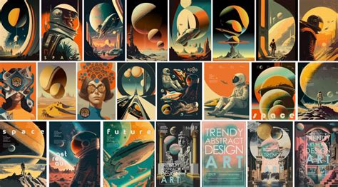 Retro Futuristic Art