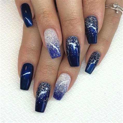 Tuy N Ch N M U Nail Designs Navy Blue C Y U Th Ch Nh T