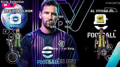 Efootball Pes Ppsspp Camera Ps Android Offline New Kits