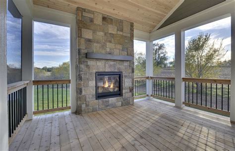 Outdoor Fireplace On Wooden Deck Fireplace Guide By Linda