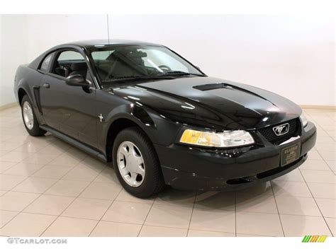 Black 2000 Ford Mustang V6 Coupe Exterior Photo 74073183