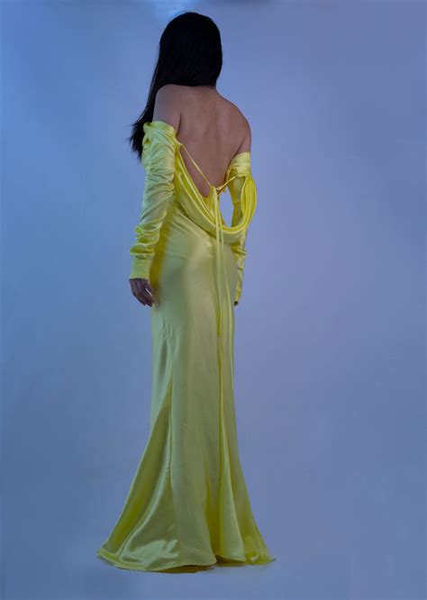 100% Mulberry Silk HALTER NECK Dress Gown BY ALASHANGHAI – Studio ...