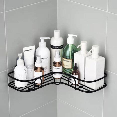 Étagère Angle Douche Sans Percage Etagere Salle de Bain Porte Savon