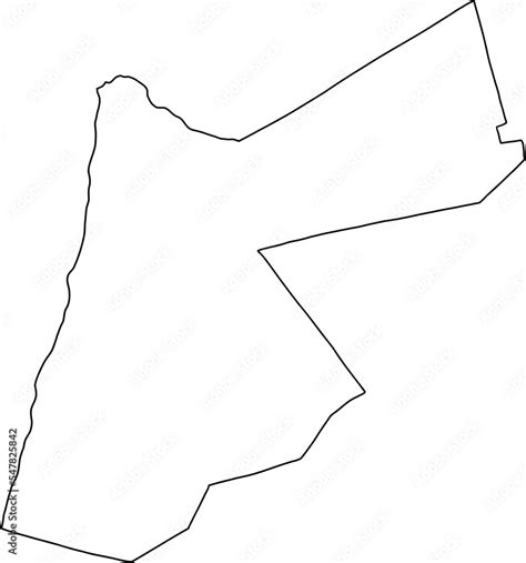 Doodle Freehand Drawing Of Jordan Map Stock Illustration Adobe Stock