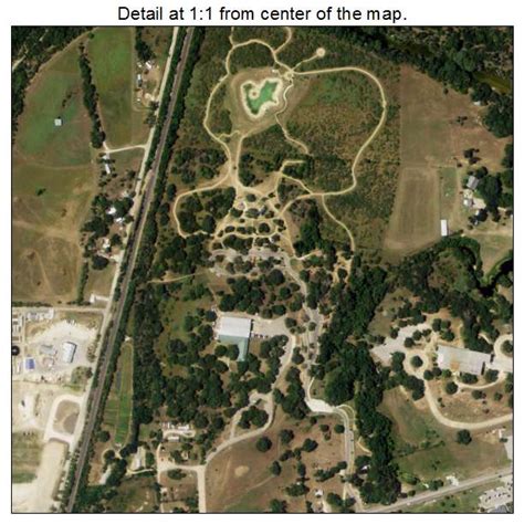 Aerial Photography Map of Buda, TX Texas