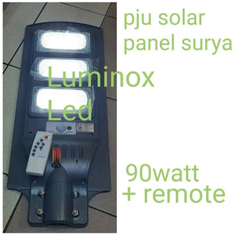 Jual Lampu Pju Solar Panel Watt W W Watt Pju Jalan Panel