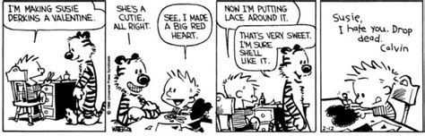 One of my favorite Calvin and Susie interactions : r/calvinandhobbes