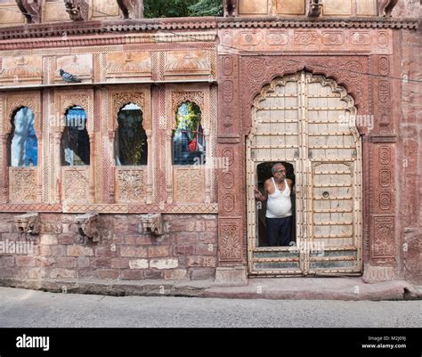 Traditional architecture, Jodhpur, Rajasthan, India Stock Photo - Alamy