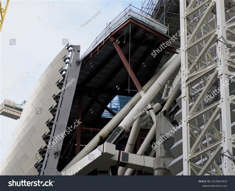 Renovation Works Santiago Bernabeu Stadium Real Stock Photo 2239697833 ...