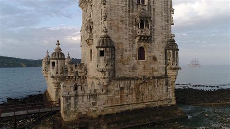 Tower of Belem. Lisbon, Portugal 41854771 Stock Video at Vecteezy